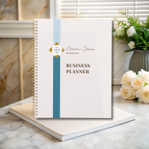 Logo Gold Turquoise Stripes tendance