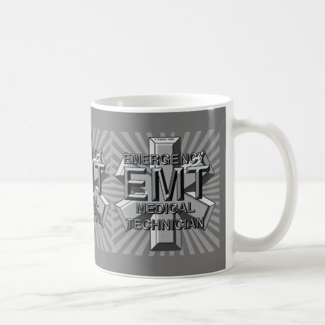 Logo gris EMT Mug (Droite)