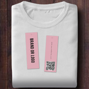 Logo Hang Tag Clothing Label Swing QR Code