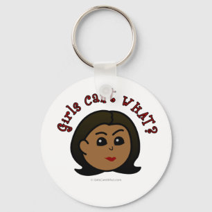 Logo Head-Dark Keychain