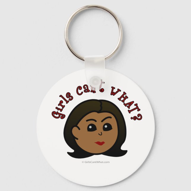 Logo Head-Dark Keychain (Front)
