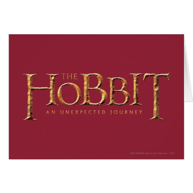 Logo Hobbit Texturé (Devant horizontal)