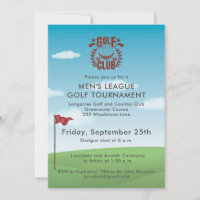 Logo Invitation au Tournoi de la Ligue de Golf Mas
