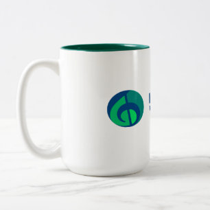 Logo IVH Mug à deux tons - Hunter Green