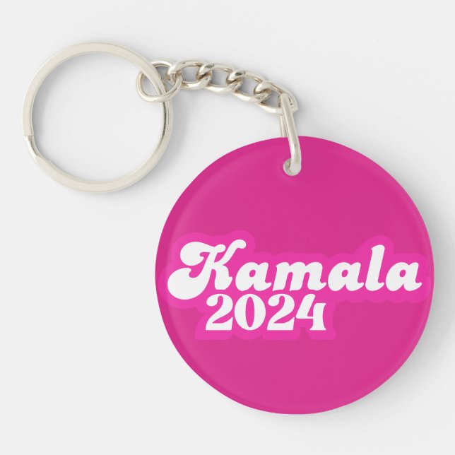 Logo Kamala Harris girly Pink 2024 (Devant)