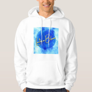 Logo Laine Bleu Sweat - shirt à capuche masculin