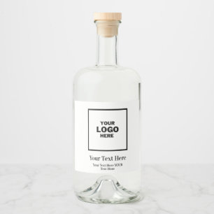Logo  liquor bottle label