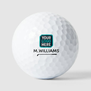 Logo Logotype Mark Custom Name Golf Balls