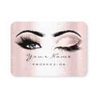 Logo Makeup Artist Professional Rose Pink  Lash