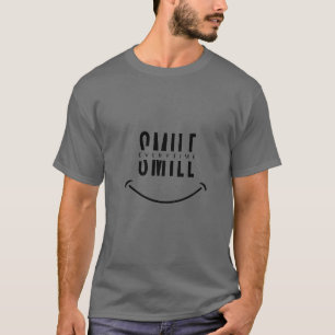 Logo Mens Smile T-Shirt - Design propre et élégant
