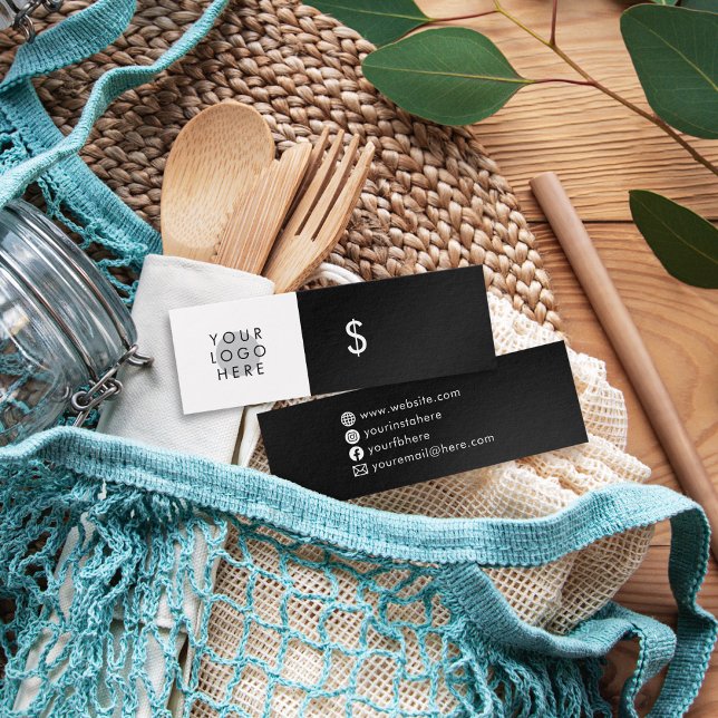 Logo Minimal Simple Black Social Media Price Tag (Creator Uploaded)