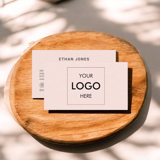 Logo minimaliste Carte de visite professionnel (Créateur téléchargé)