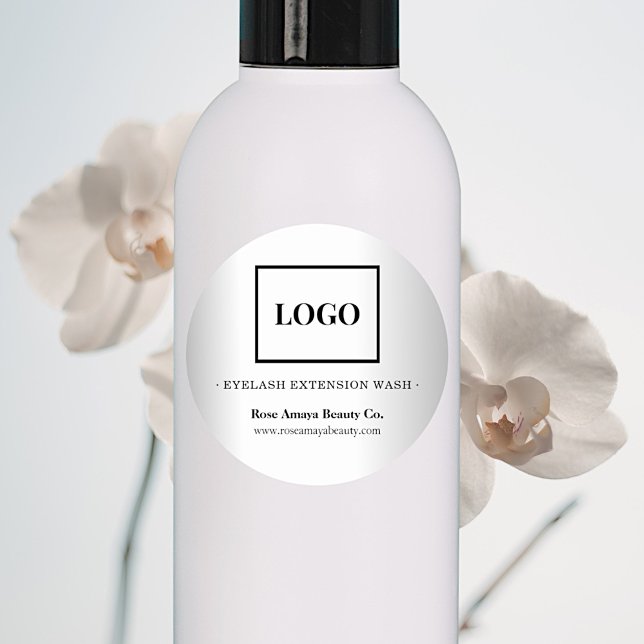Logo minimaliste simple Étiquette produit de beaut (Créateur téléchargé)