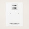 Logo Modern Simple Earring Display