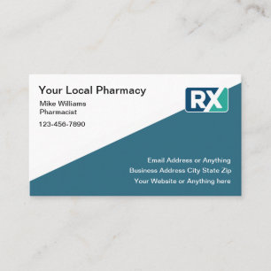 Logo moderne Cartes de visite de pharmacie