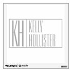 Logo Moderne Grey Initiales & Nom