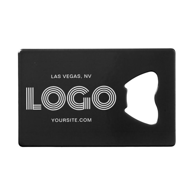 Logo moderne noir et blanc (Devant (Horizontal))