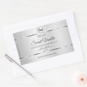 Logo Monogramme Étiquette de produit Parties scint