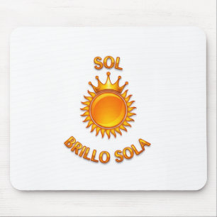 Logo Mouse Pad with Sol Brillo Sola Shine   Mouse