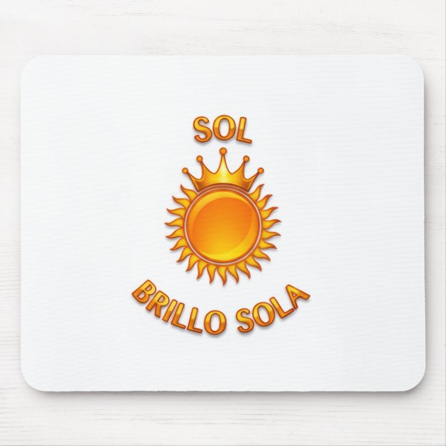 Logo Mouse Pad with Sol Brillo Sola Shine | Mouse (Front)