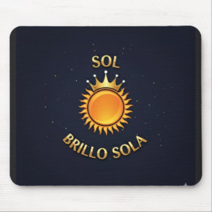 Logo Mouse Pad with Sol Brillo Sola Shine   Mouse