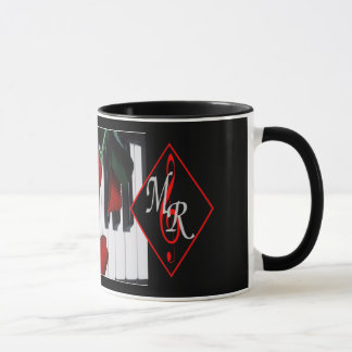 Logo Mug de Michael Rose avec touches de piano