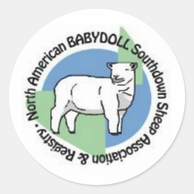 Logo NABSSAR autocollants ronds (Devant)