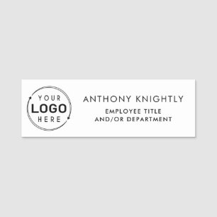 Logo Name Title Department Tag