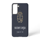 Logo Navy & Gold Lotus | Méditation Yoga Wellness