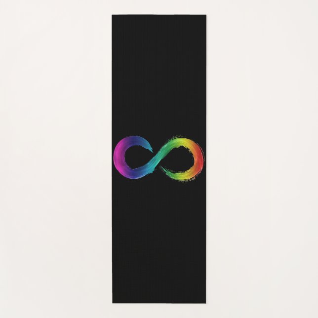 Logo Neurodiversity tapis de yoga (Devant)