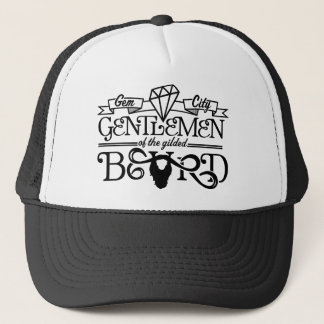 Logo noir barbe dorée - Casquette