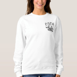 Logo noir et blanc (devant seulement) Sweatshirt f