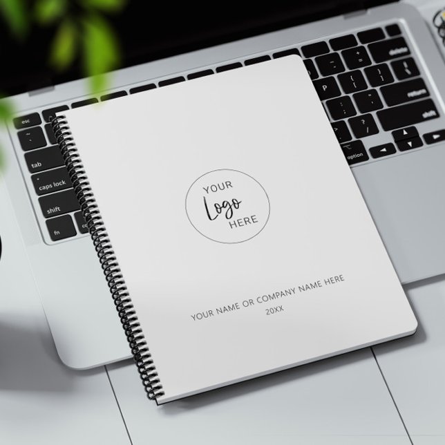 Logo noir et blanc minimaliste entreprise (Créateur téléchargé)
