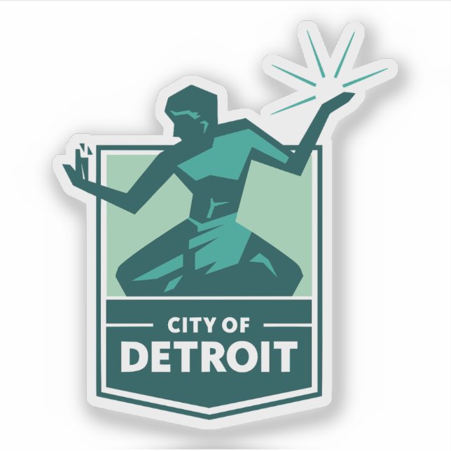 Logo of Detroit, Michigan, USA (Front)