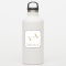 Logo +Off white square Water Bottle Business Vinyl