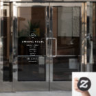 Logo Open Hours Modern Business