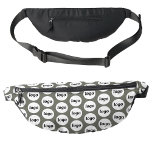 Logo Pattern Promotional Business Branding Green Fanny Pack<br><div class="desc">Add your own logo to this design.  Minimalist and professional.  Great for a promotional product for your employees,  staff,  clients and customers. Ideal for trade shows,  outdoor corporate events and giveaways. For other versions,  see the collection.</div>