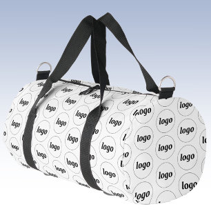 Logo Pattern Promotional Business Duffle Bag