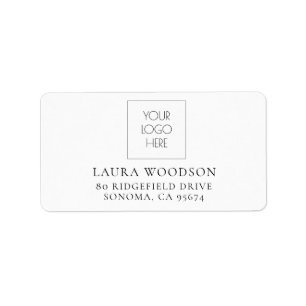 Logo Personalized Address Label