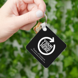 Logo Personalized Business Keychain