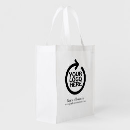 Logo Personalized Business Reusable Grocery Bag