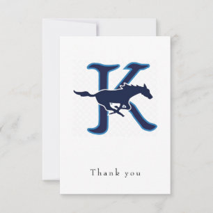 Logo Personalized Name  Thank You Card