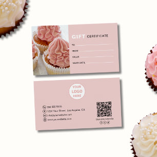 Logo Personnalisé Boulangerie photo Certificat cad