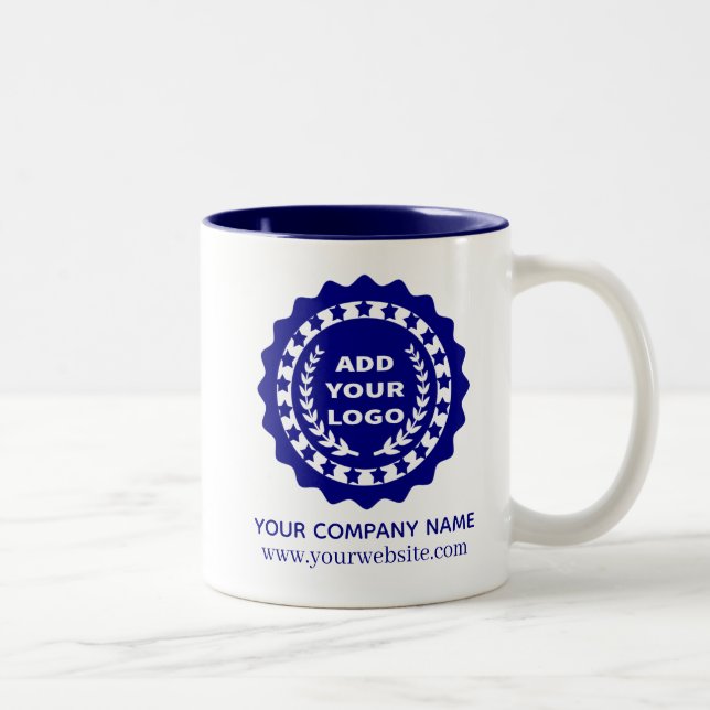 Logo Personnalisé De Mugs De Café (Droit)