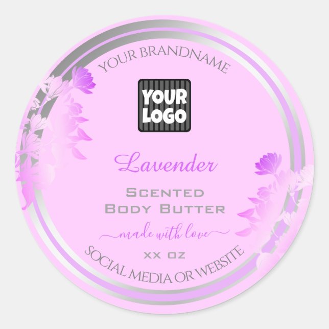 Logo personnalisé Emballage de produits Étiquettes (Devant)