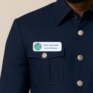 Logo personnalisé Employé   Badge d'entreprise