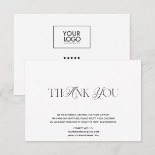 Logo personnalisé Entreprise Merci 