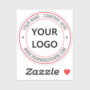 Logo personnalisé et cadeau Sticker texte - Vos co