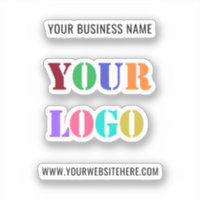 Logo personnalisé et Sticker commercial promotionn