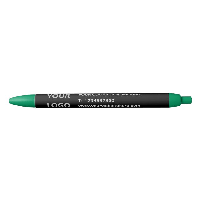 Logo personnalisé et stylo promotionnel texte - Vo (Devant)